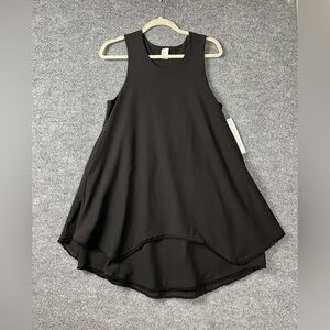Vintage Design Today's Mini Dress Women's Size‎ XS Black Asymmetric Tiered NWT